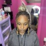 Boho/Goddess Knotless Braids