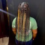 Large Knotless Braids