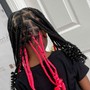 Medium Knotless Braids