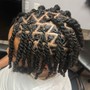 Loc Retwist + Style