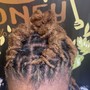 Bantu knots natural large