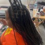 Takedown braids