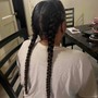 Short Bohemian Braids