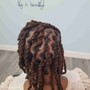 Large boho knotless braids