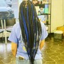 Straight Back Feed-in Braids (up to 10)