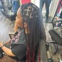 Knotless Med Box Braids