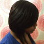 Boho knotless bob braids