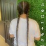 Girlfriend ponytail (6braids)