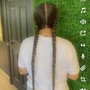 Girlfriend ponytail (6braids)