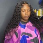 Closure wig install