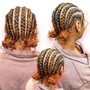 Small Bantu Knots