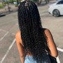 Medium Knotless Braids