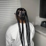 1st row Box Braids