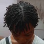 Loc Re-twist short hair(above shoulder)