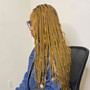 Medium Knotless Braids