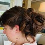 Updo for bride