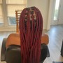 Medium box braids