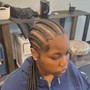 Sleek Braided ponytail