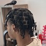 Medium Straight Back Cornrows