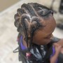 Kid style With weave