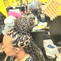 Large Senegalese twist( when you provide you hair)