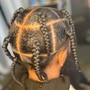 Natural Cornrows-up to 8 Braids *No Hair Added