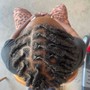 Loc Maintenance ( Traditional Palmroll) (Medium/Short Length)