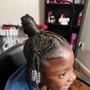 Kids Braids Styles w/ natural hair or braiding hair