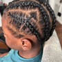 Small Knotless Braids