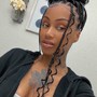 Knotless Individual Braids