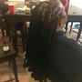 Loc Maintenance and Style (up to shoulder length)