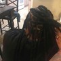 Loc Maintenance and Style (up to bra strap)