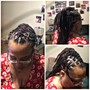 Loc Maintenance and Style (up to bra strap)