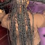 Loc retwist & style