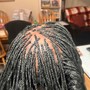 Short Bohemian box Braids