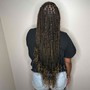 Small Goddess knotless Braids