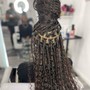 Boho box braids (medium)