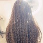 Boho box braids (medium)