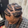 Man Bun 2 Strand Twist