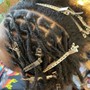 Small knotless Braids