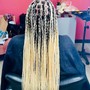 Medium knotless  Braids