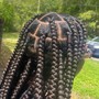 2 braids with sew in