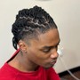 Short Rope Twists on Locs