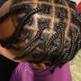 Kid's Large Knotless Braids