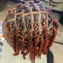 Loc Retwist-Updo