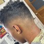 Men's Cut fade w/ top trimmed and face