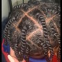 Knotless Braids ( Small)