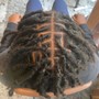 Loc Retwist & Wash med/large