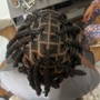 Men Braids - HALF Head