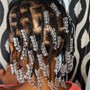 Kid’s special design braids with beads